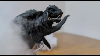 S.H.MonsterArts　ガメラVSギャオス stopmotion  コマ撮り