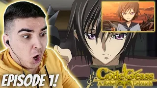 ONE DAY, I WILL OBLITERATE BRITANIA!!! CODE GEASS EPISODE 1 REACTION! The Day a New Demon Was Born