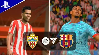 FC 24 | UD ALMERIA vs. FC BARCELONA | LALIGA EA Sports [PS5]