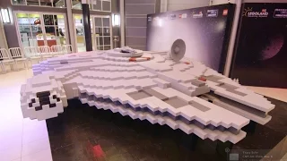 World’s Largest Millennium Falcon built at LEGOLAND Malaysia Resort- LEGO Star Wars