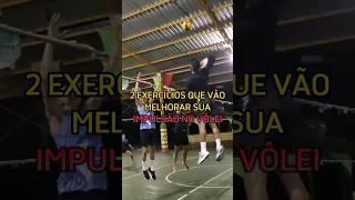 Faça esses exercícios e sua Impulsão vai aumentar muito🚀 #shors #volleyballworld #volleyball