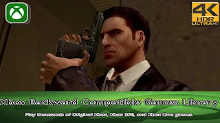 Max Payne 2 | Improved Graphics | Backward Compatibility | Xbox Series X  4K- HDR