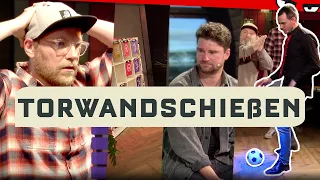 Wir schießen unser Studio kaputt beim TORWAND-QUIZ