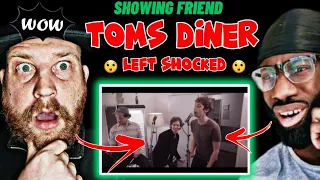 Tom's Diner Cover - AnnenMayKantereit x Giant Rooks | Reaction Video With Friend