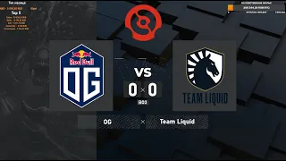 OG vs. Team Liquid - DPC WEU 2021/2022 Tour 1: Regional Finals | BO3 @4liver