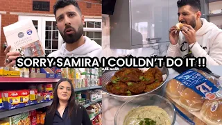 SORRY SAMIRA I COULDN’T DO IT !!