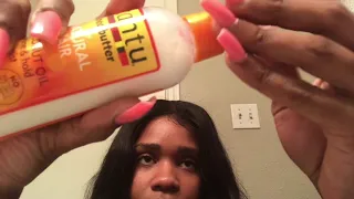 ASMR Boujie Girl Does Your Hair In The Bathroom