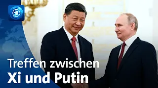 Xi zu Gast bei Putin in Moskau