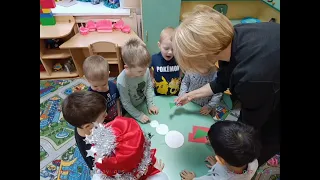 Комплексное занятие для детей 3-4 лет с ТНР. Тема:"Мой друг - Снеговик".