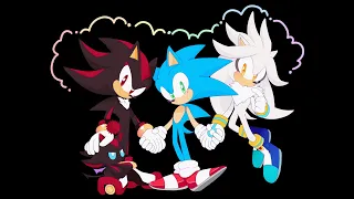 Shadow Silver Sonic Amy Прикол Большая семья