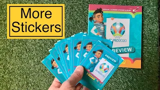 Panini UEFA Euro 2020 Preview Sticker Collection - More Stickers