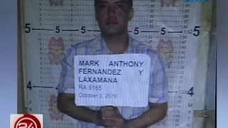 24 Oras: Mark Anthony Fernandez, kalaboso matapos mahulihan ng 1kg ng marijuana kagabi