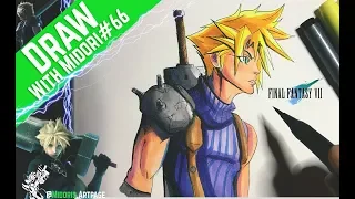 Lets Draw Final Fantasy 7's Remake Cloud Strife-Hidden character Facts inside #ff7