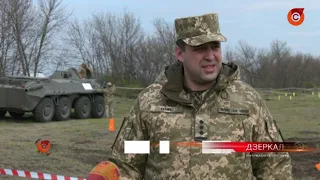 Сегодня на полигоне под Мариуполем резервисты и военнослужащие провели учения