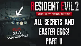 Resident Evil 2 Remake ALL SECRETS & Easter Eggs You May Have Missed Part 2