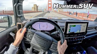 2024 GMC Hummer EV SUV - Driving The 1000hp Edition 1 (POV Binaural Audio)