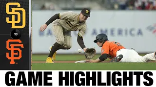 Padres vs. Giants Game Highlights (5/7/21) | MLB Highlights