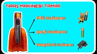 Tıraş Makinesi Tamiri -Tıraş Makineleri Artık Çöpe Gitmeyecek !