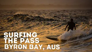 Surfing the Pass, Byron Bay, Australia - March 2020