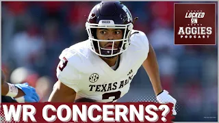 Should we be more concerned with Texas A&M's wide receiver room? | Texas A&M Football Podcast