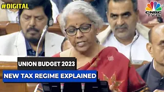 Union Budget 2023: New Tax Regime Explained | Tax Rebate Hiked To 7 Lakh | Take A Look | Digital