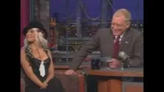 Christina Aguilera Interview  David Letterman 2002