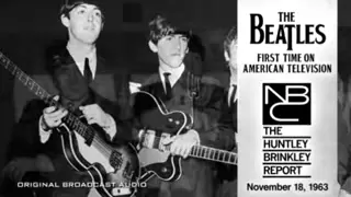 BEATLES FIRST TIME ON AMERICAN TV! NBC News Nov. 18, 1963