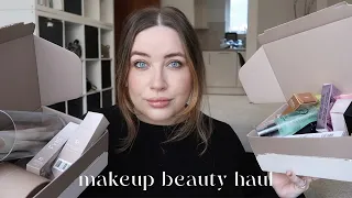 MAKEUP BEAUTY HAUL!! I TREATED MYSELF | elf, iconic london, fyne, mac, vieve | maxine lee harris