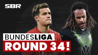 Bundesliga Round 34: Football Match Tips, Odds & Predictions