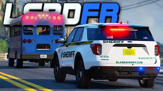 Chasing down escaped prisoners - GTA 5 LSPDFR