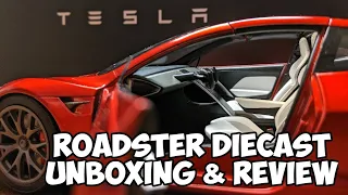 Tesla Roadster Diecast Review & Unboxing