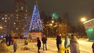 Новый Год 2019 в Одинцово.