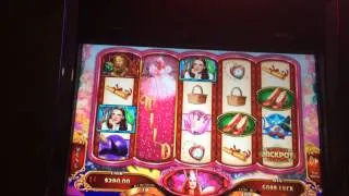 Wizard of Oz Ruby Slippers 2 Slot Machine Bonus - Glinda Bubble