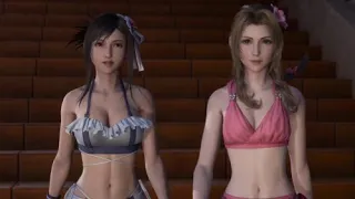 Tifa & Aerith Swimsuit Supremacy - Costa del Sol Beach Scene - FF7R