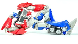 The BESTEST EVER Optimus Prime Figure !!! Transformers Prime R.E.D. Chefatron Review