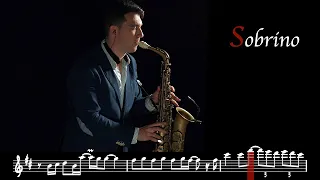 CARELESS WHISPER - GEORGE MICHAEL - (SOBRINO SAX COVER WITH SHEET MUSIC)