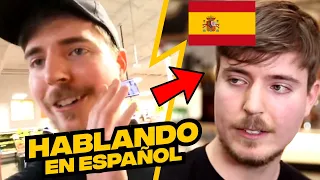 MRBEAST HABLANDO EN ESPAÑOL