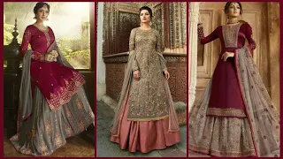 Top 50+ Beautiful and Stunning Bridal Lehenga With Long Shirt || Wedding Collection 2022