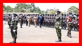 President Uhuru Kenyatta Presides Over KDF Recruits Passing Out Parade II, Eldoret