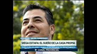 Mega estafa, el sueño de la casa propia - Noticias de la Región