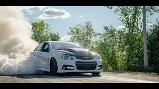 Giant Burnout Supercharged Chevy SS