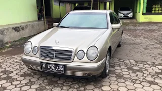 Vlog jual mobil mercedes Benz E230/W210 tahun 1997 kesayangan bekas kakek sendiri.