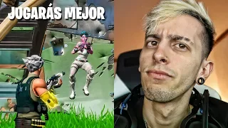 PROBÉ JUGAR FORTNITE DE ESTA FORMA | Robleis