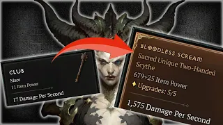 Diablo 4 Gear Progression Guide - When to upgrade your gear!