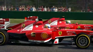 F1 2013 - 3 Laps of 'Classic' Imola in a Ferrari