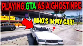 Invisible GHOST NPC Takes Over Los Santos in GTA 5 | DonDada RP