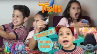 Trolls Blind Bags | Toy Review | Kids Unboxing | Series 1 | Series 2 | Dreamworks  Trolls Movie