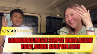 SARWENDAH MASIH SEMPAT MINTA REKAM VIDEO, BEGINI SIGAPNYA ONYO KE SARWENDAH SAAT SAKIT - STAR UPADTE