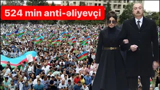 Azərbaycanda Əliyev və ailəsinə nifrət edən minimum 524 min insan var