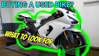 What To Look For When Buying A USED Motorcycle!